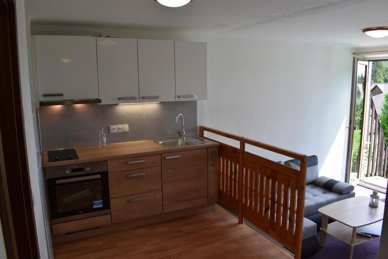 Apartmany Kubova Huť Buitenkant foto